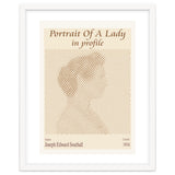 Portrait Of A Lady In Profile (1914) – Joseph Edward Southall (english, 1861 – 1944) thumbnail