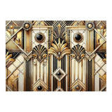 Art Deco Gold Geometric Pattern (Print Only) thumbnail