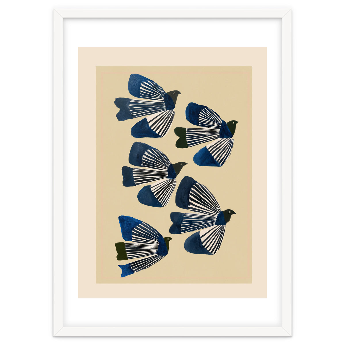 Birds In Flight