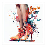 Butterfly Heels Splash (Print Only) thumbnail