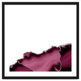 Burgundy & Silver Agate Texture 13 thumbnail