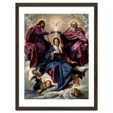 'The Coronation of the Virgin', ca. 1635, Spanish School, Oil on canvas, 176 cm x 124 cm, P01168. thumbnail
