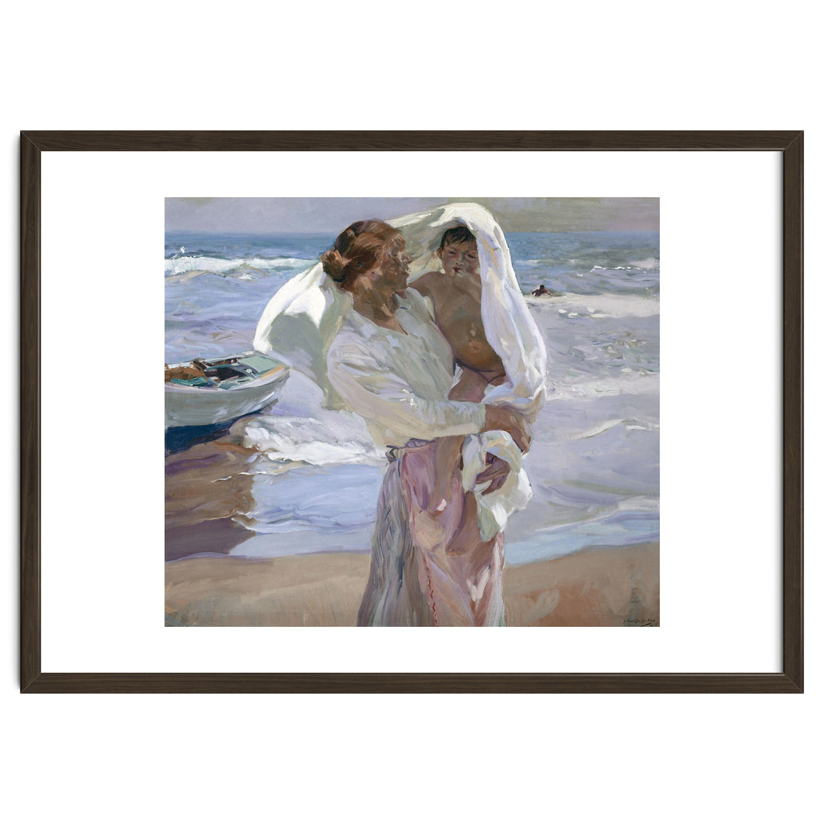 'Just Out of the Sea', 1915, Oil on canvas, 130 x 155 cm.