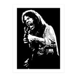 Neil Young Musician Legend in Grayscale 2 (Print Only) thumbnail
