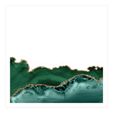 Emerald & Gold Agate Texture 12 (Print Only) thumbnail