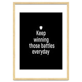 Keep winning those battles everyday thumbnail