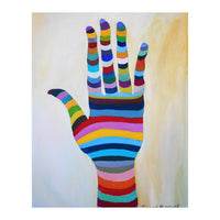 Mano Arco Iris (Print Only)