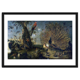 Frans Snyders / 'Concert of Birds', 1661, Flemish School, Oil on canvas, 203 cm x 334 cm, P07160. thumbnail