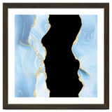 Blue & Gold Glitter Agate Texture 02 thumbnail
