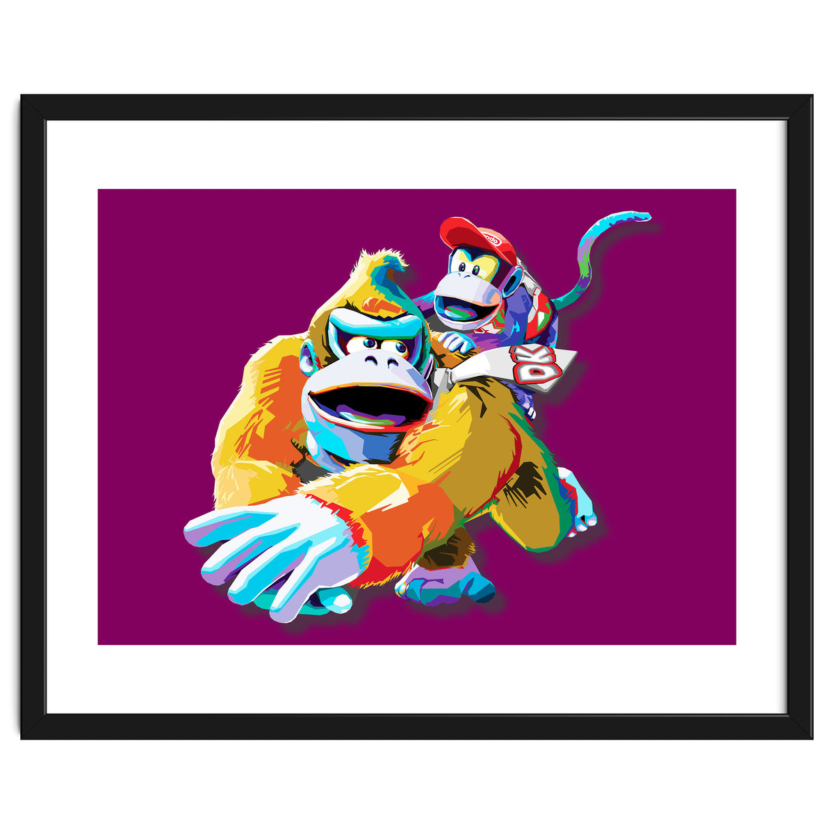Don Key Kong Retro Pop Art