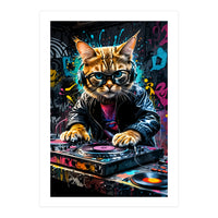 Cat Dj music (Print Only)