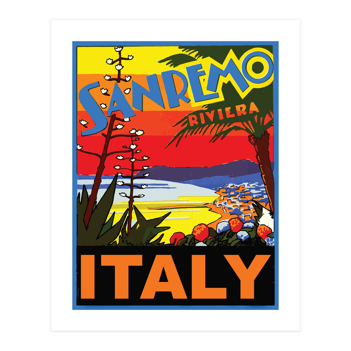 Sanremo, Italy (Print Only)