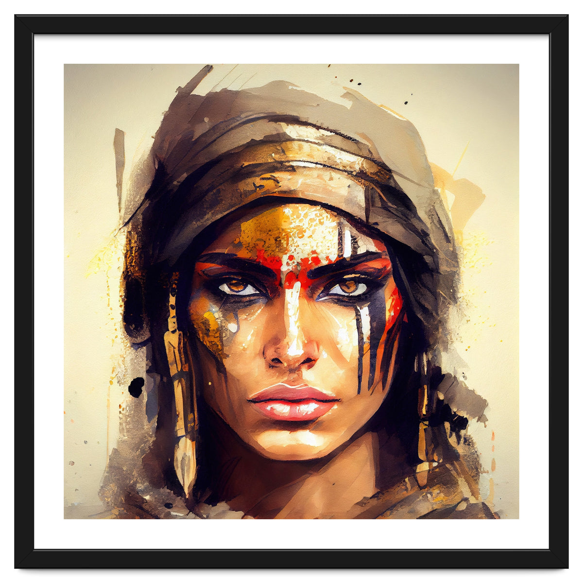 Powerful Egyptian Warrior Woman #4