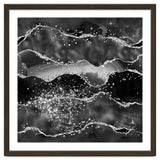 Black Glitter Agate Texture 06 thumbnail