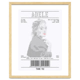 Receipt Art Adele thumbnail