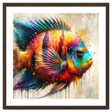 Colorful Tropical Fish Portrait thumbnail