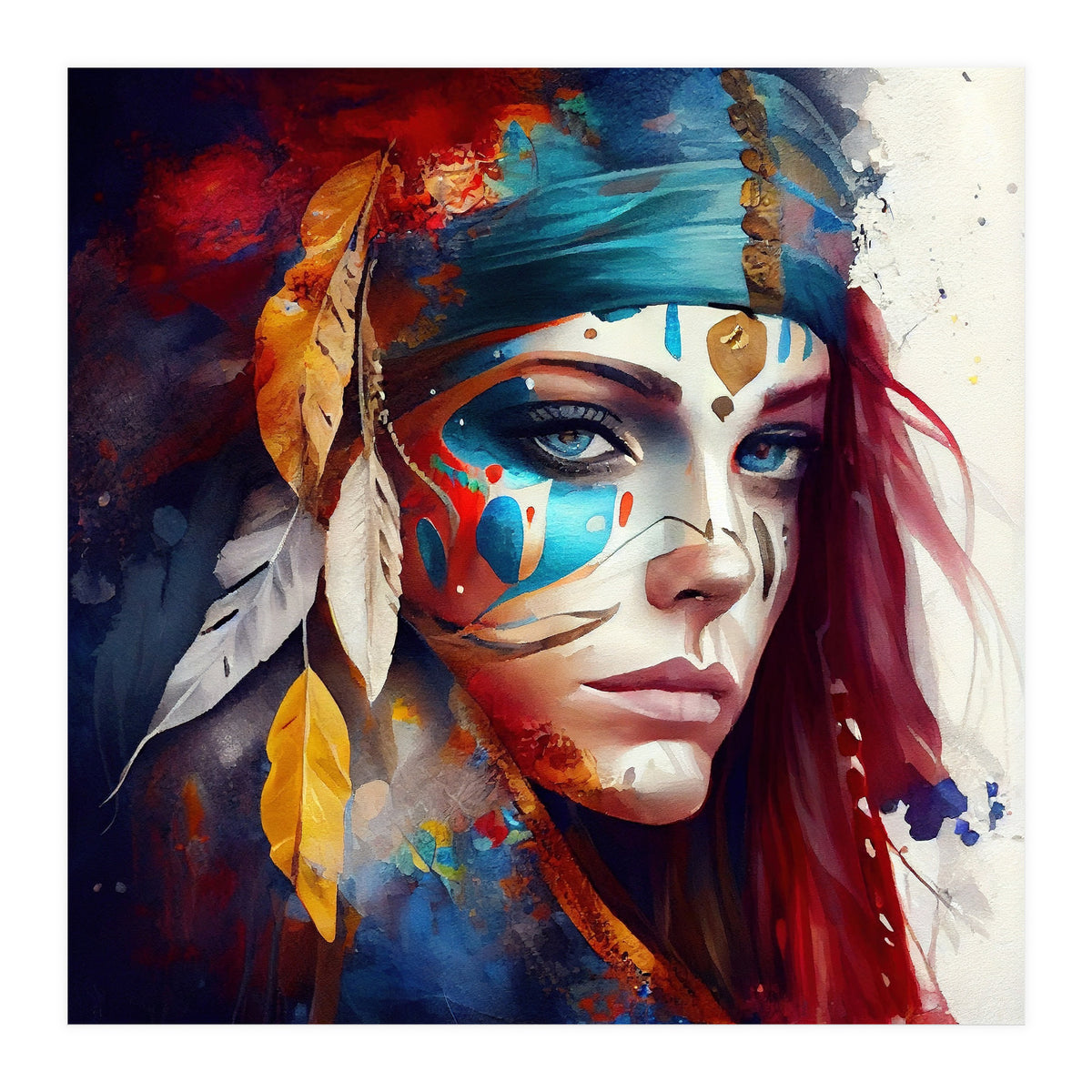 Powerful Warrior Woman #9 (Print Only)