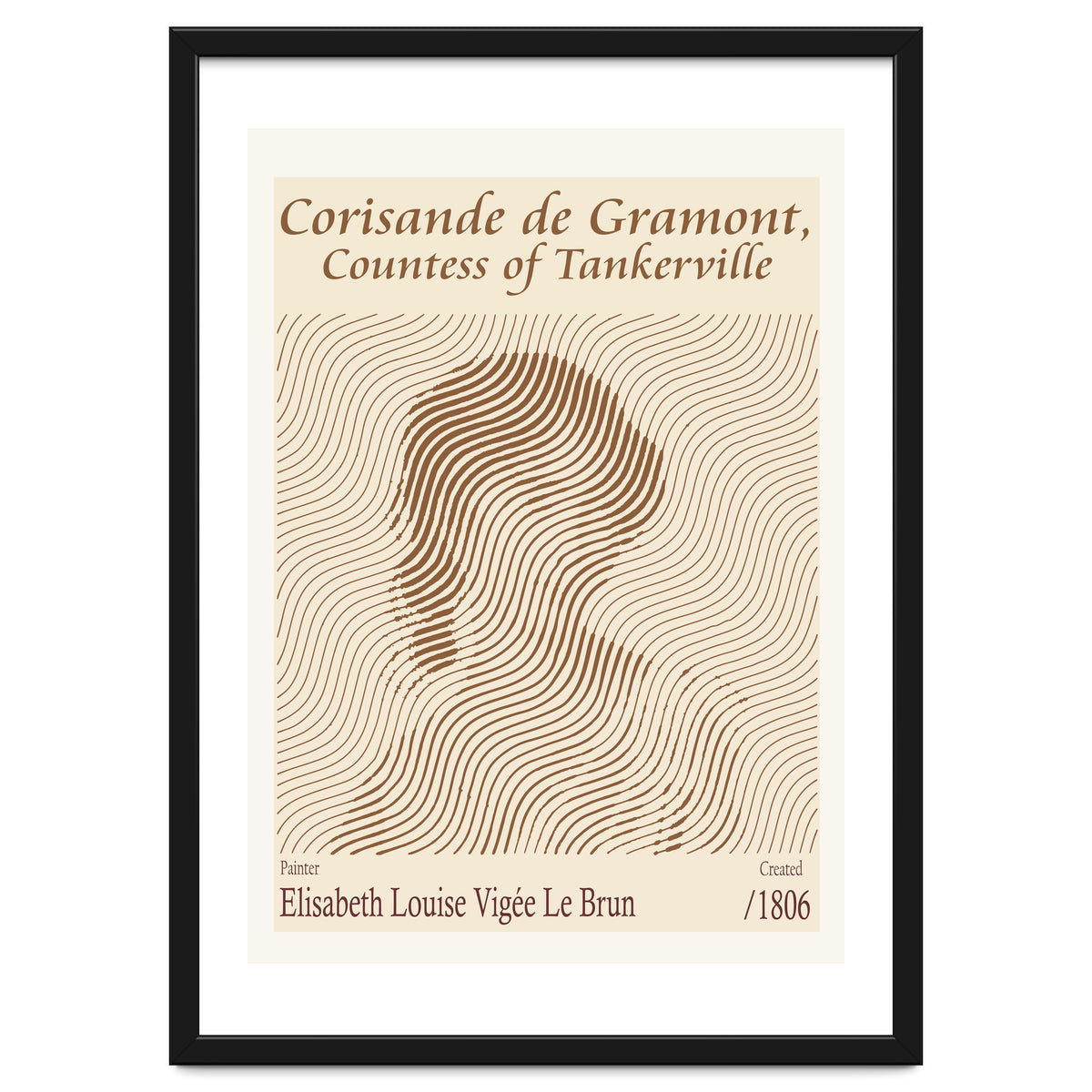 Corisande De Gramont, Countess Of Tankerville – Elisabeth Louise 1806