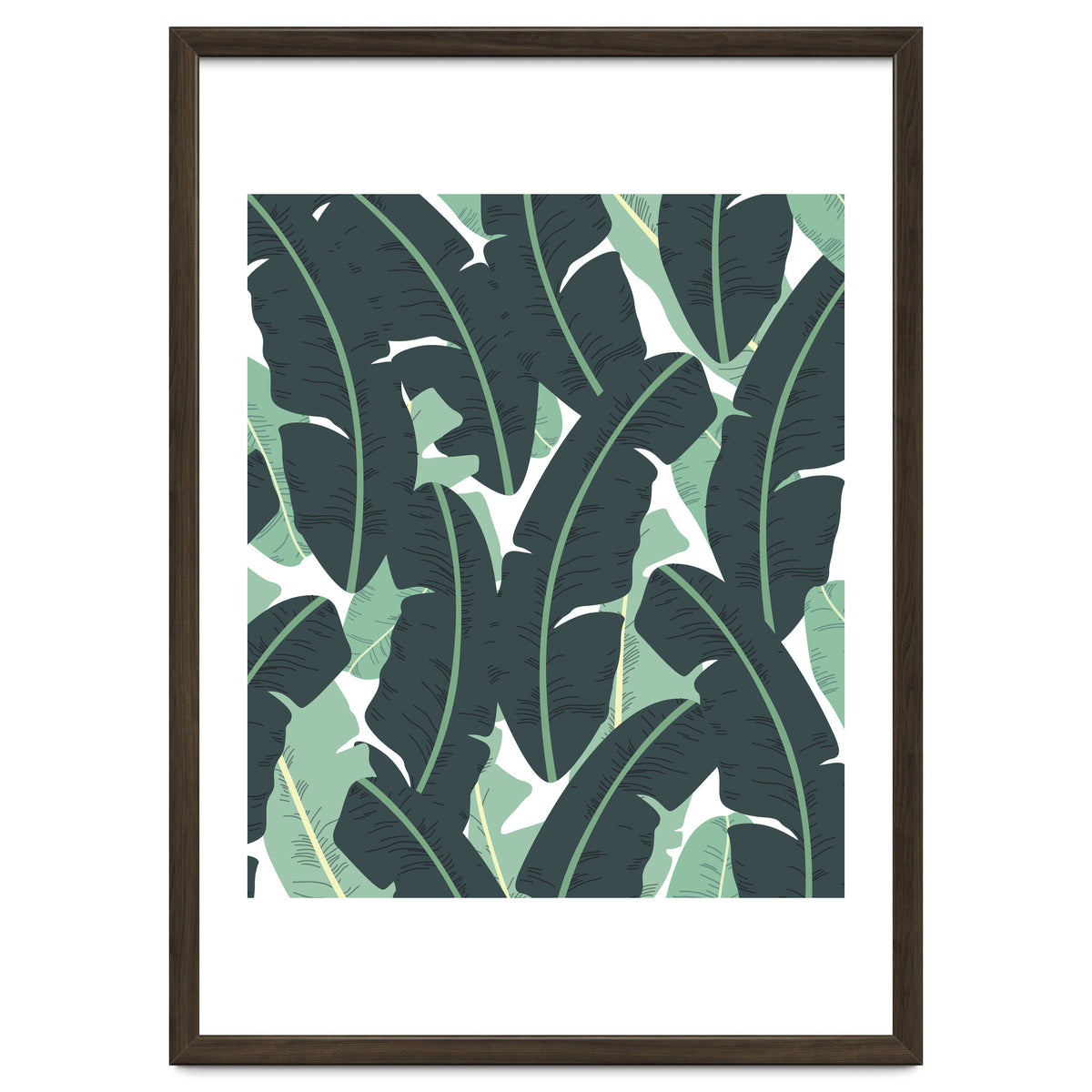 Banana Leaf Pattern