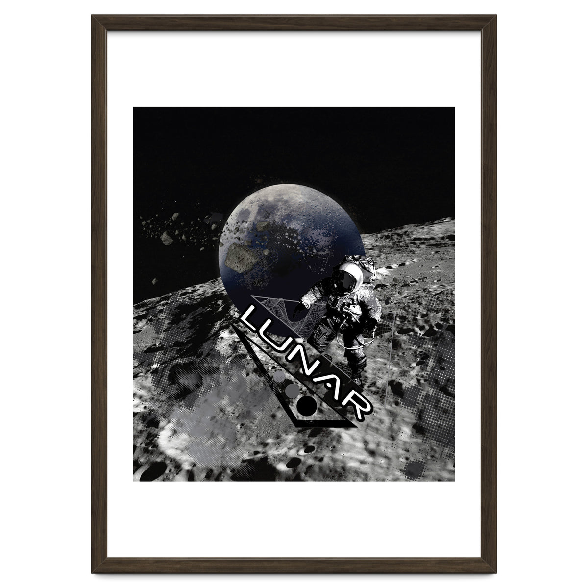 Lunar Moon Planet Astronaut