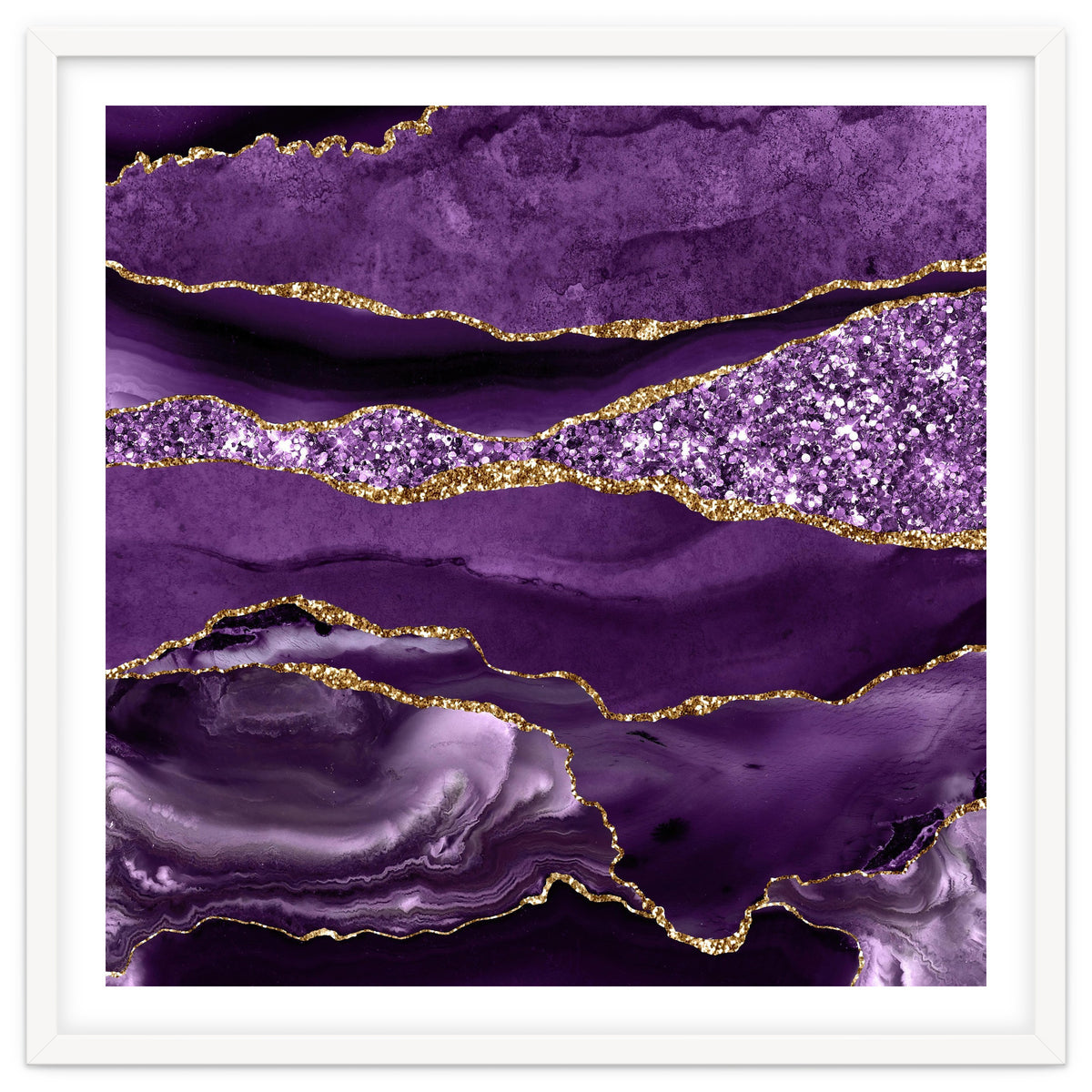 Agate Glitter Ocean Texture 01