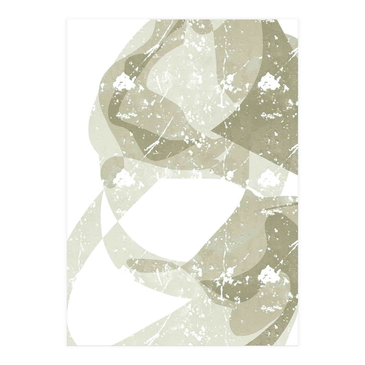 Harmony Sage Abstract (Print Only)