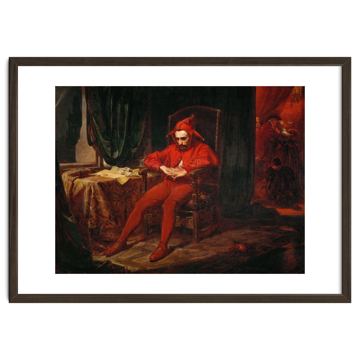 The court jester Stanczyk receives news of the loss of Smolensk (1514).