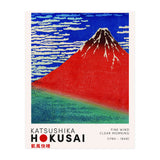 Katsushika Hokusai - Fine Wind, Clear Morning (Print Only) thumbnail