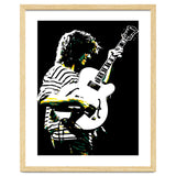 Pat Metheny American Jazz Guitarist Legend in Pop Art thumbnail