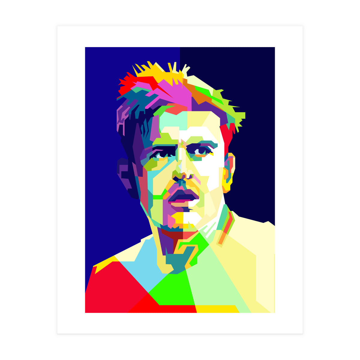 Harry McGuire English Football Pop Art WPAP (Print Only)