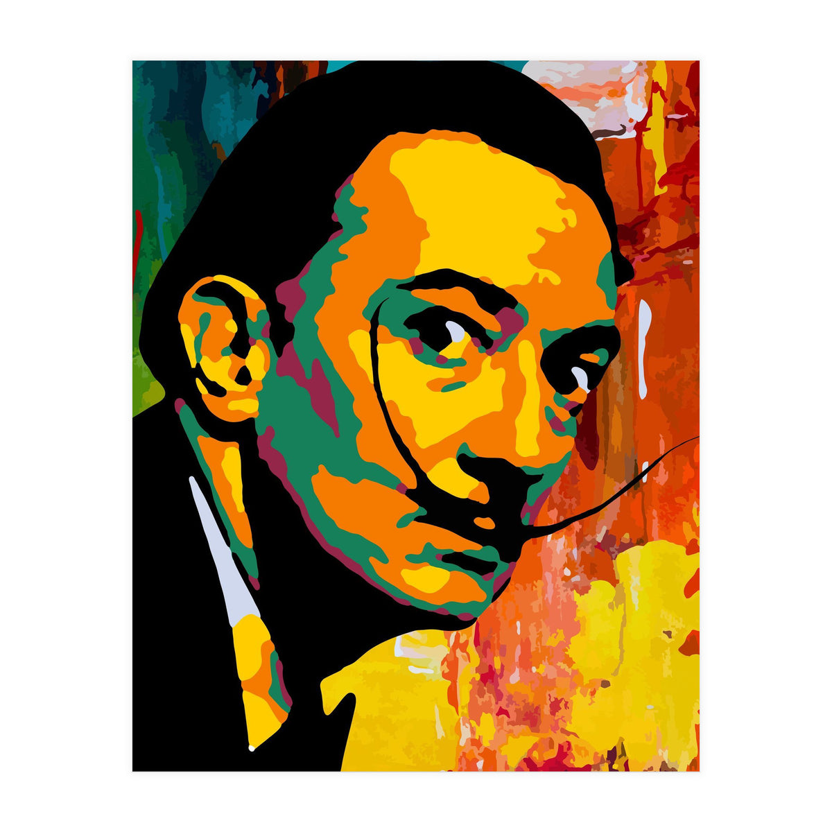 Salvador Dali Abstract 2 (Print Only)