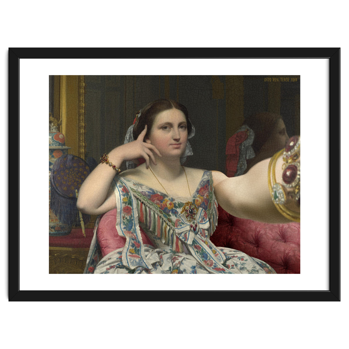 Madame Moitessier - Ingres - Selfie