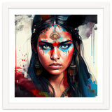 War Paint Hindu Warrior Portrait thumbnail