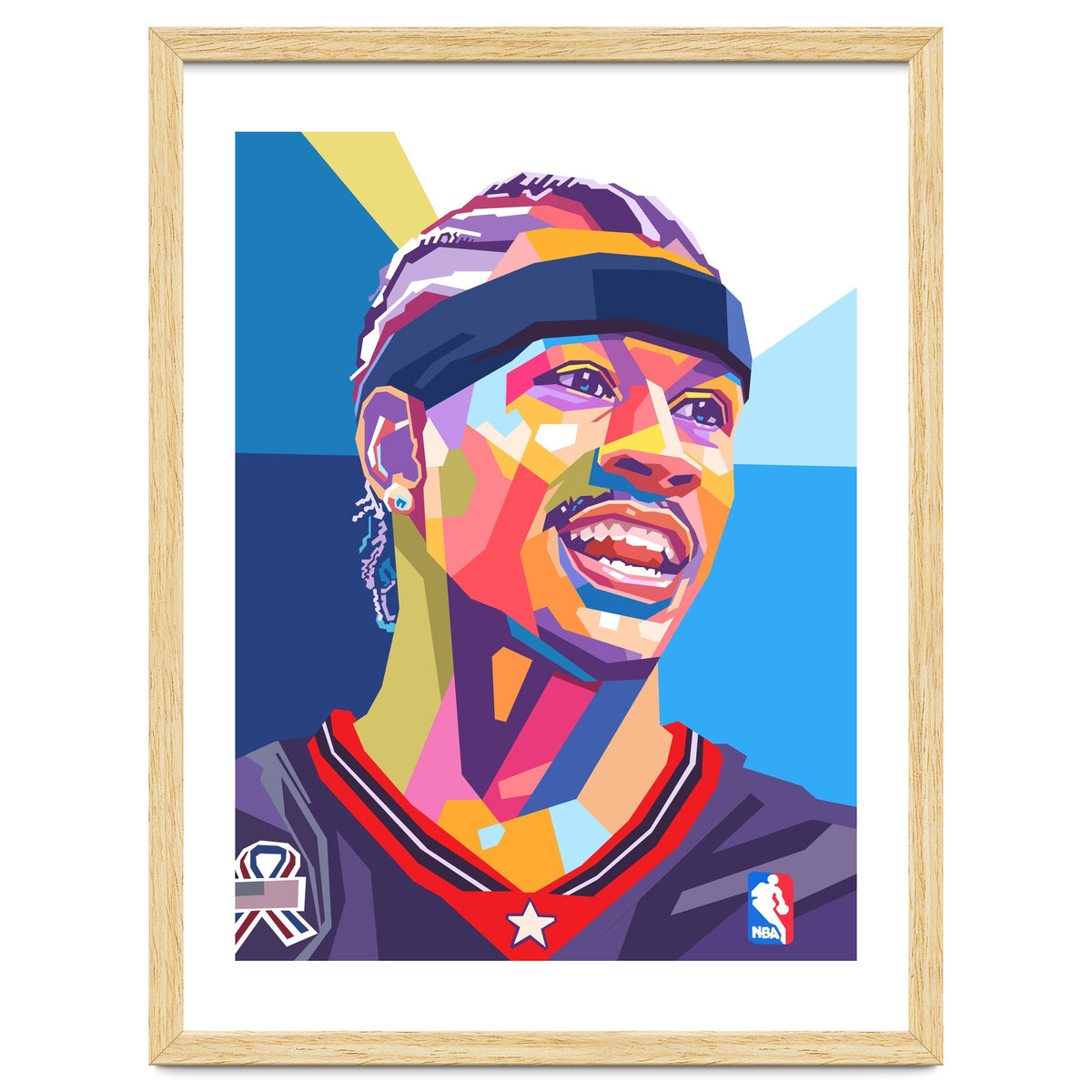 Allen Iverson pop art