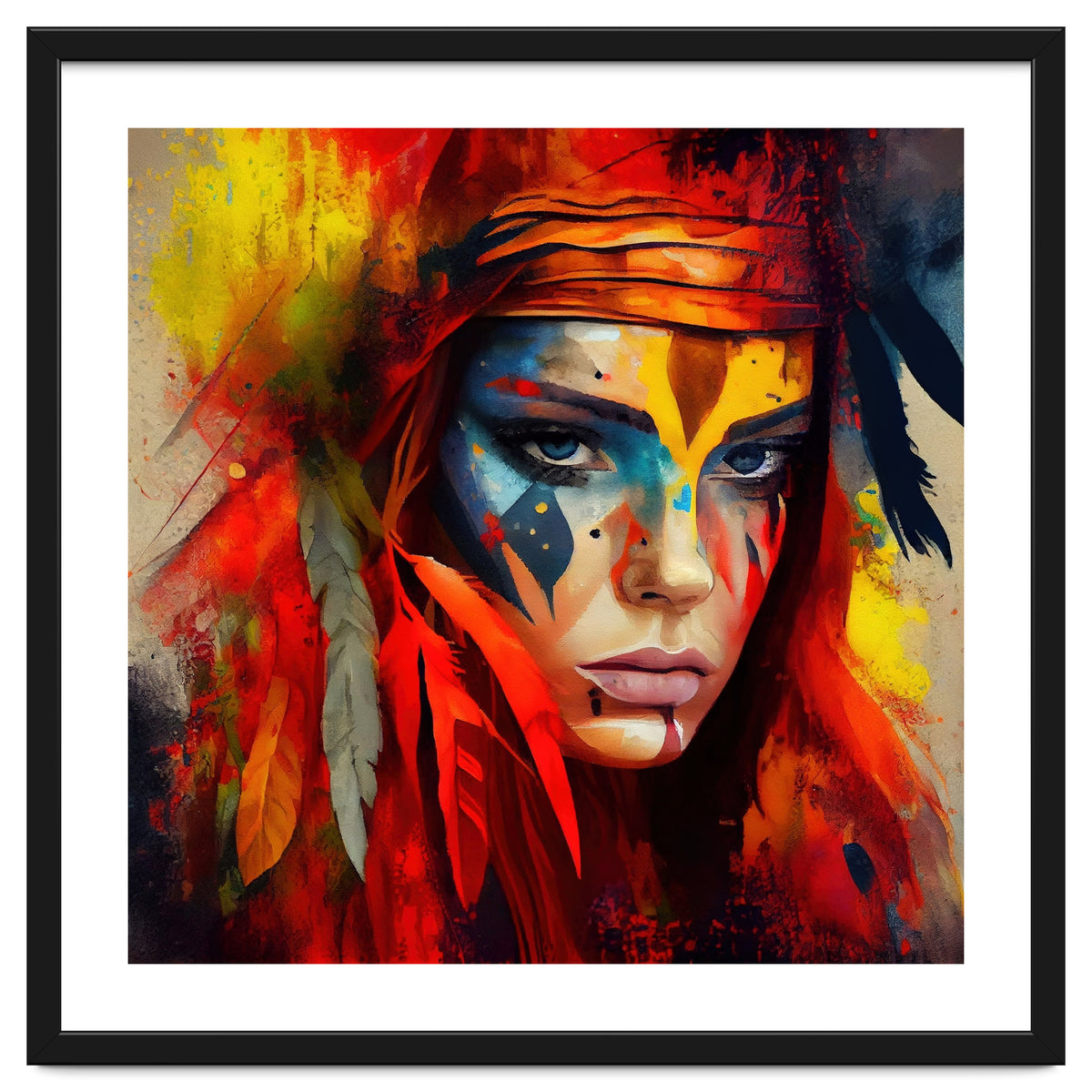 Powerful American Native Woman #1