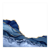 Navy & Gold Agate Texture 19 (Print Only) thumbnail