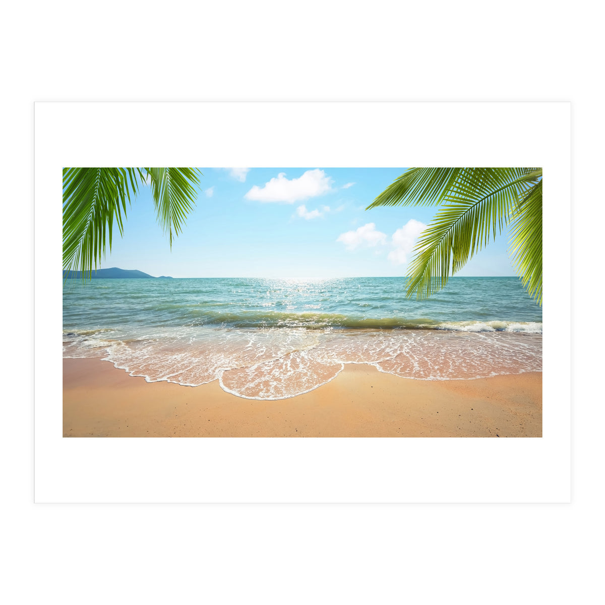 Tropical Beach (Print Only)