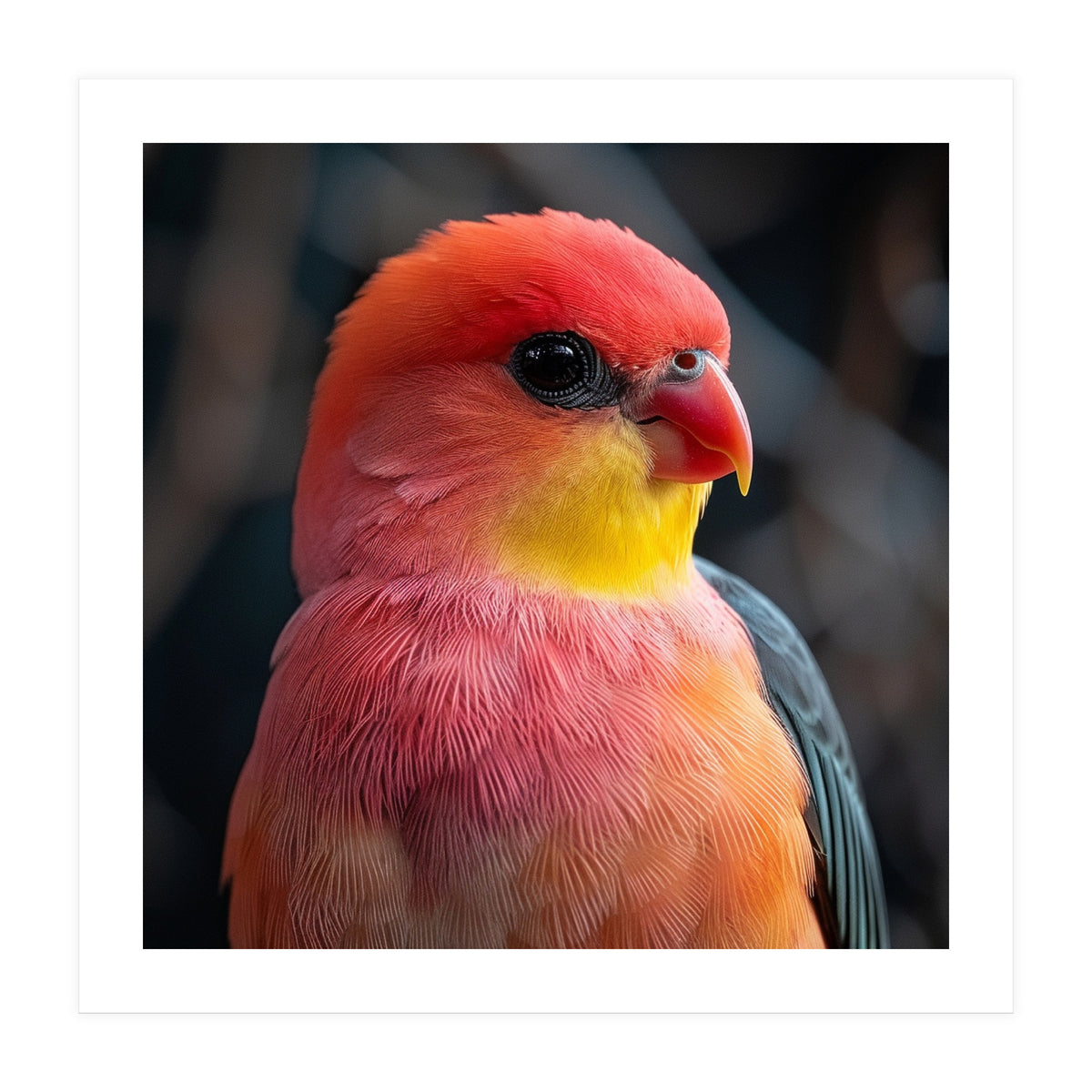 Vibrant Tropical Bird  (Print Only)