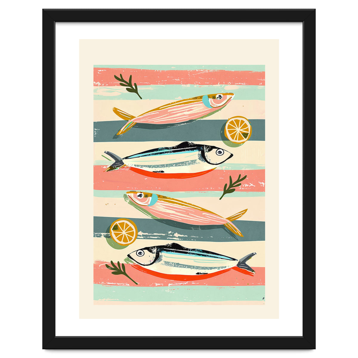 Sardines On Stripes