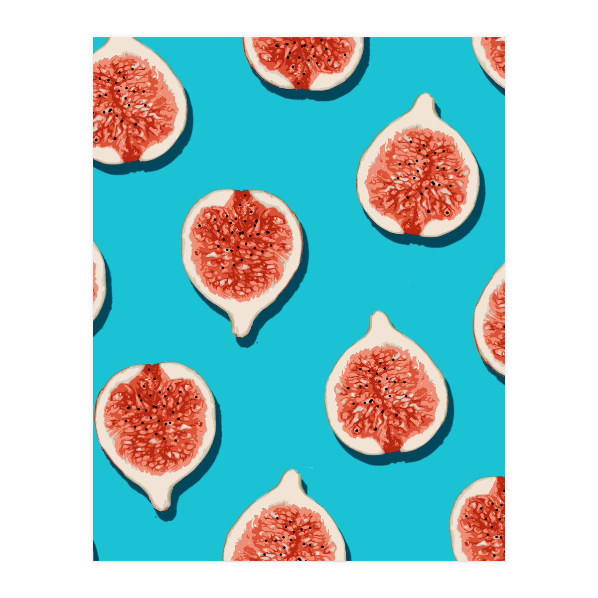 Fig Lover #society6 #decor #buyart (Print Only)