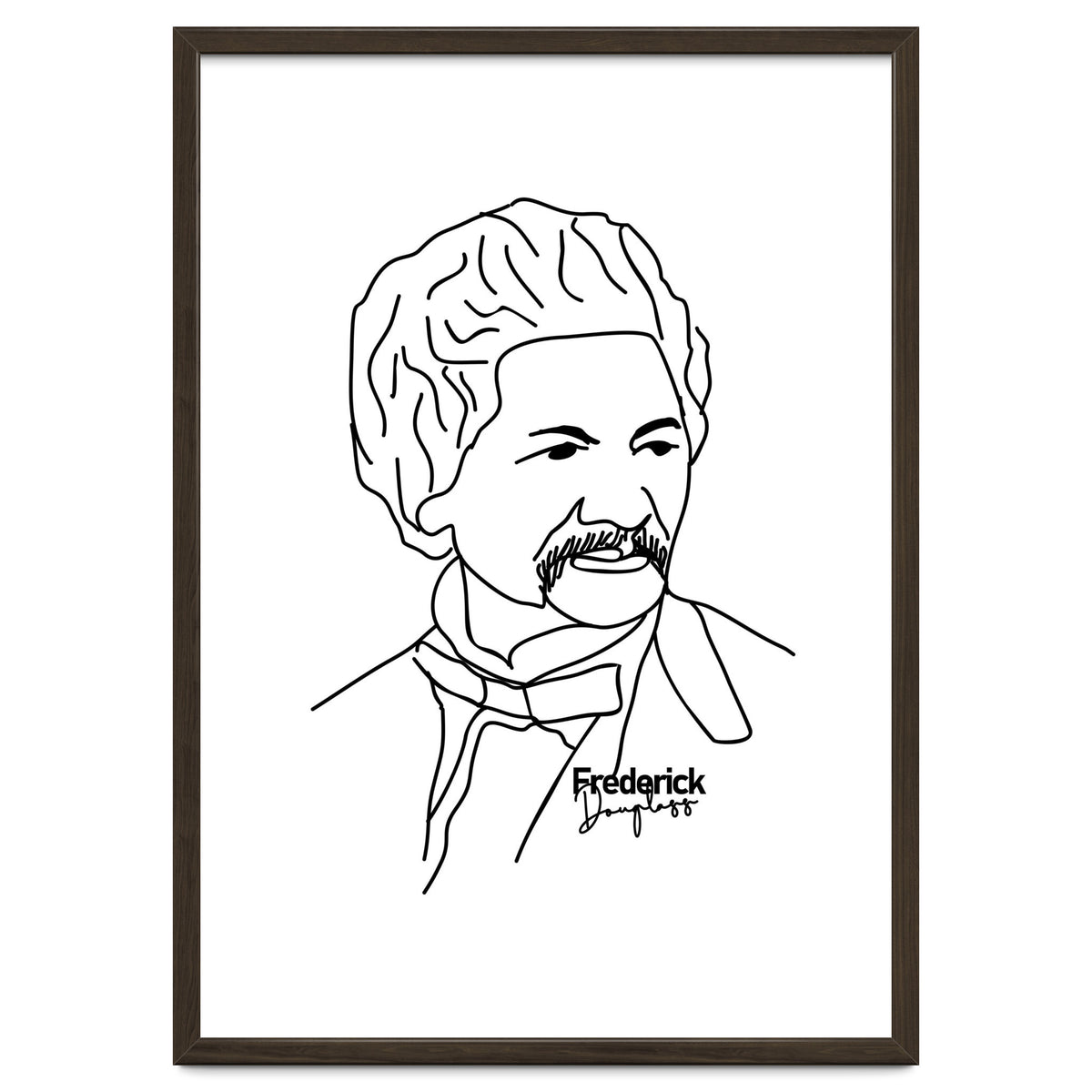 Frederick Douglass Illustration