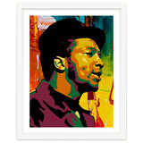 Fred Hampton Colorful Abstract Art thumbnail