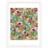 Frosty Florals || #society6 #decor #buyart thumbnail