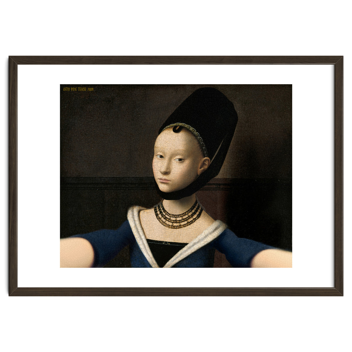 Petrus Christus  - Young Woman - Selfie