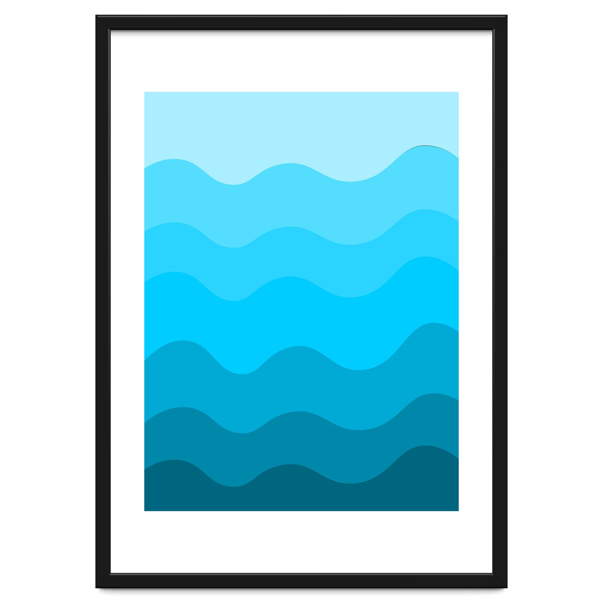 Blue gradient design