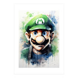 Luigi Super mario (Print Only) thumbnail