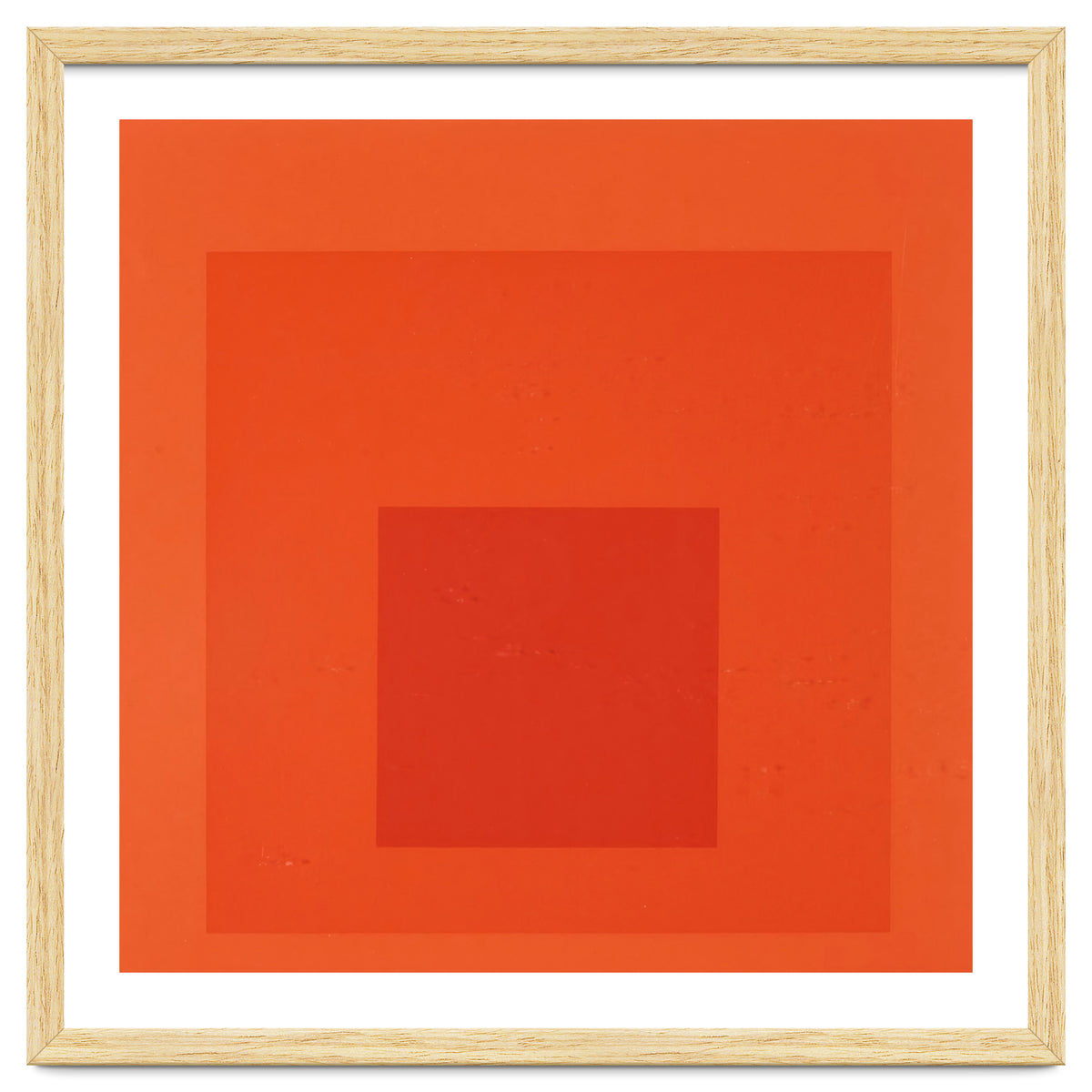 JOSEF ALBERS - HOMAGE TO THE SQUARE RED