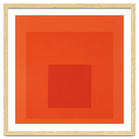 JOSEF ALBERS - HOMAGE TO THE SQUARE RED