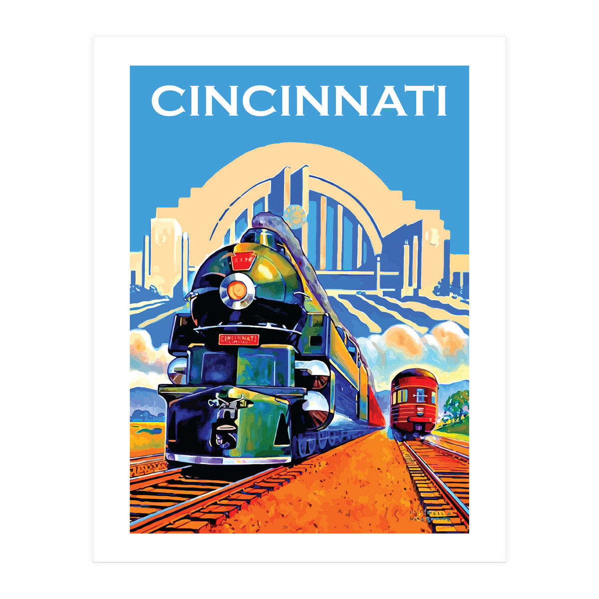 Cincinnati Railroad (Print Only)