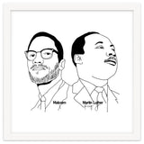 Martin Luther King Jr and Malcolm X thumbnail
